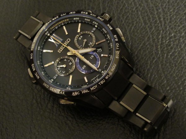 SEIKO ブライツ BRIGHTZ SAGA227 腕時計 黒 チタン製（セイコー 