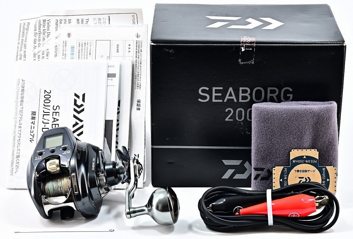 【ダイワ】 22シーボーグ 200J 使用距離14.6km 使用38時間 DAIWA SEABORG☆