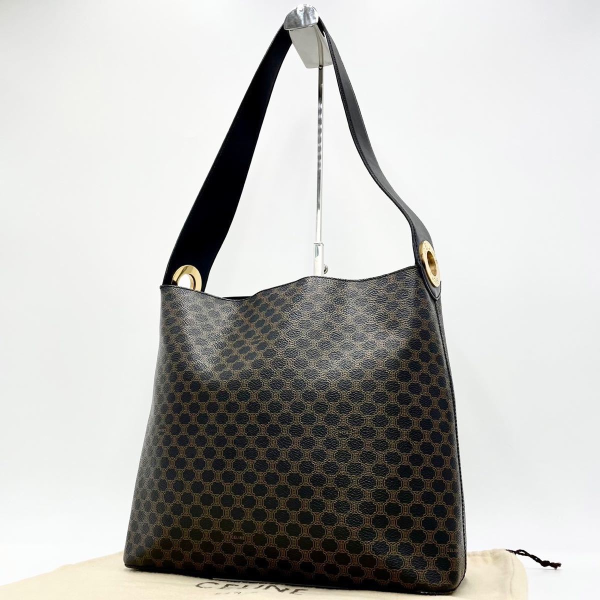 セリーヌ CELINE サークルロゴ ショルダーバッグ ヴィンテージ 肩掛け 