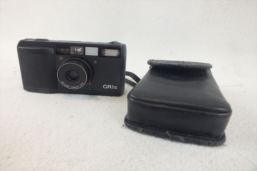 ☆ RICOH リコー GR1s コンパクトカメラ ソフトケース付き 中古 現状品