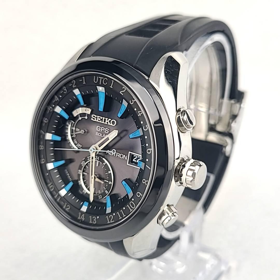 ☆【美品稼働品】セイコー SEIKO アストロン 電波ソーラー 7X52-0AB0