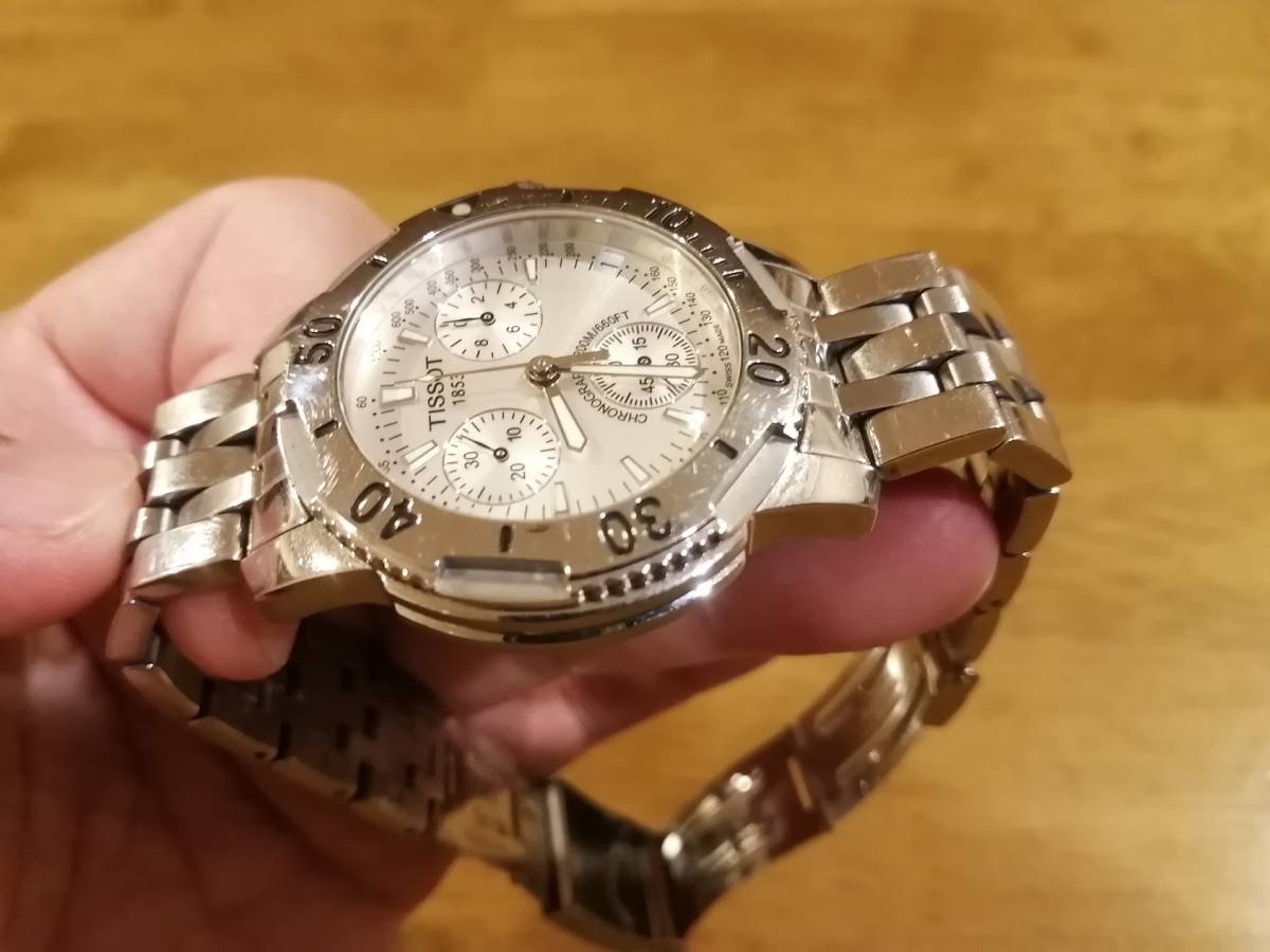 TISSOT ティソ PRS200 クロノグラフ ダイバー 稼働 美品 