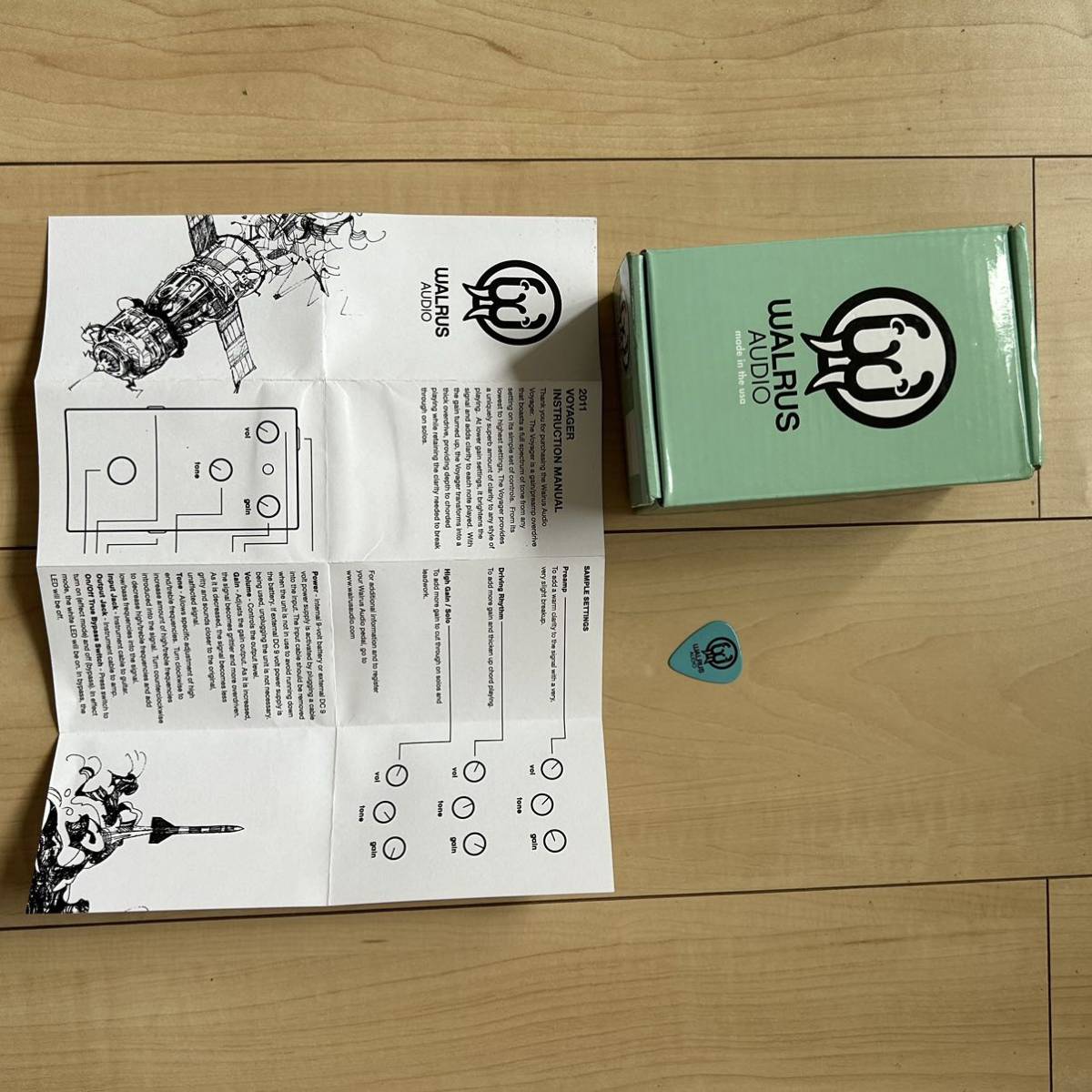 Walrus Audio (ウォルラスオーディオ) Voyager （ボイジャー）プリアンプ/オーバードライブ　ケンタウルス系_7