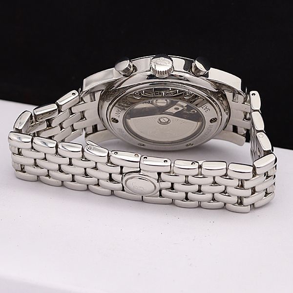 1円 稼働 良品 ビーバレル AT/自動巻 BB-0012 黒文字盤 トリプル