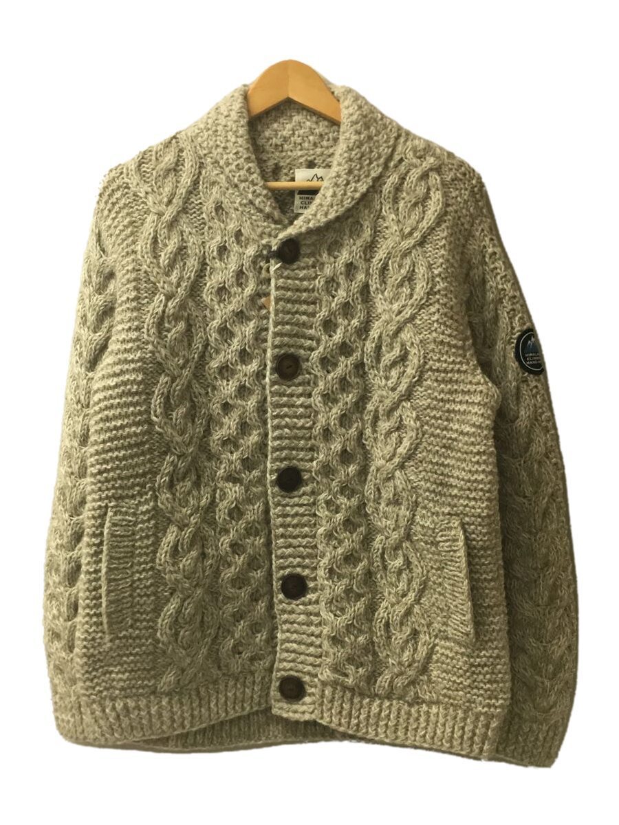 HIMALAYAN CLIMBERS HAND-KNIT/カーディガン(厚手)/M/ウール/マルチ