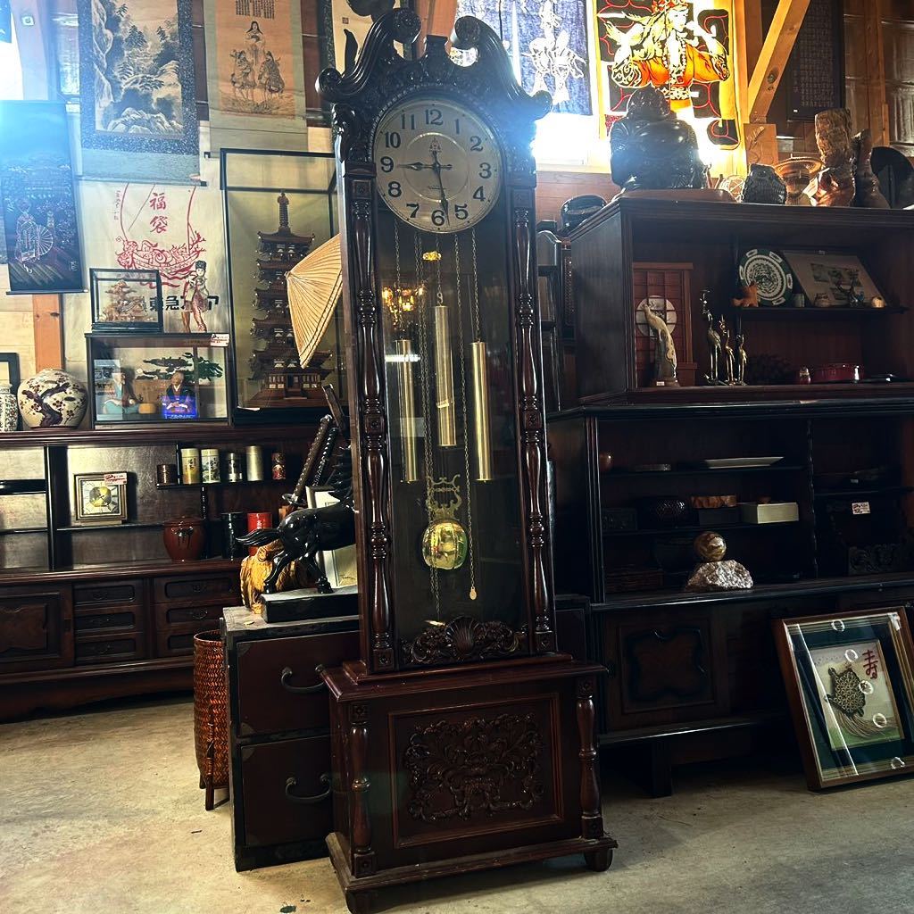 ☆希少品☆ SEIKOセイコー柱時計 ホールクロック 重錘式 作動確認済み