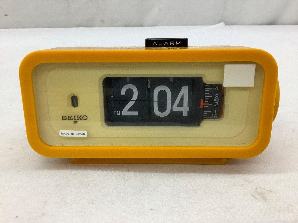 SEIKO パタパタ時計 DP668 昭和レトロ 白色50⁄60Hz 美品 SEIKO