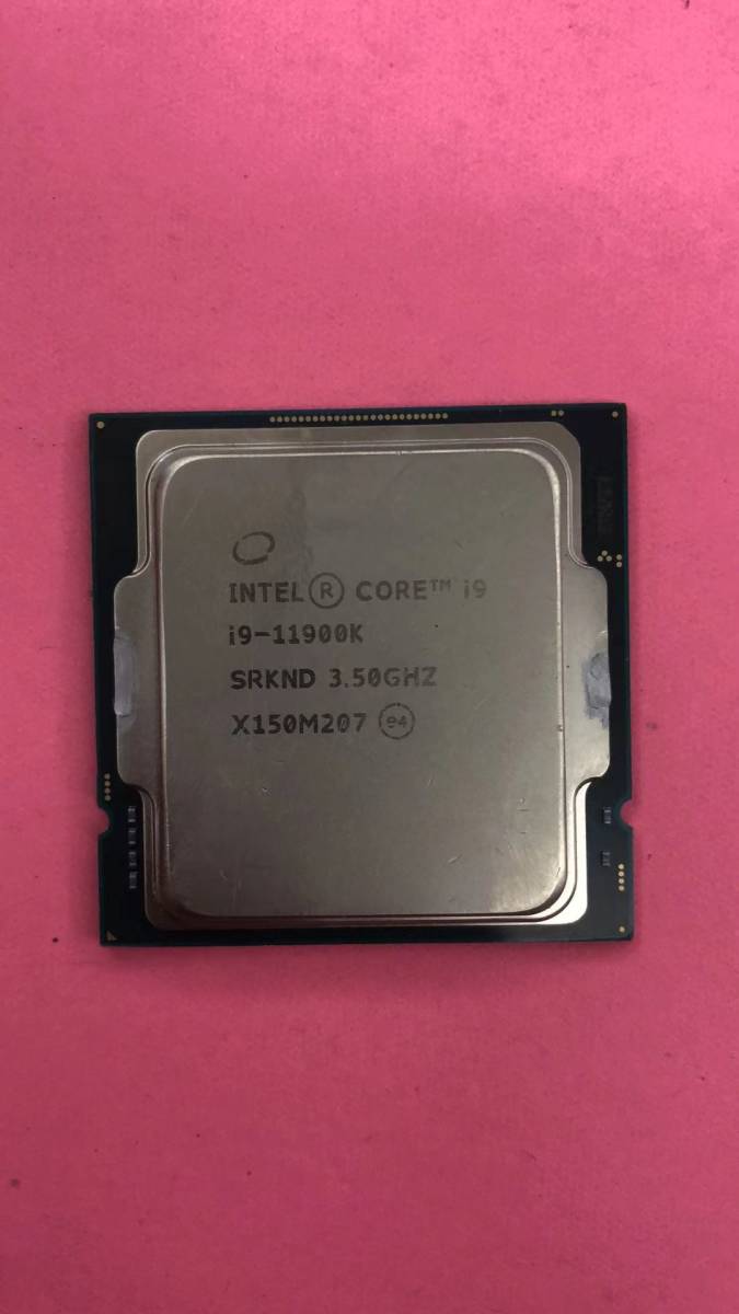 Intel Core I9-11900K 【動作未確認ジャンク】 LGAソケット CPU  