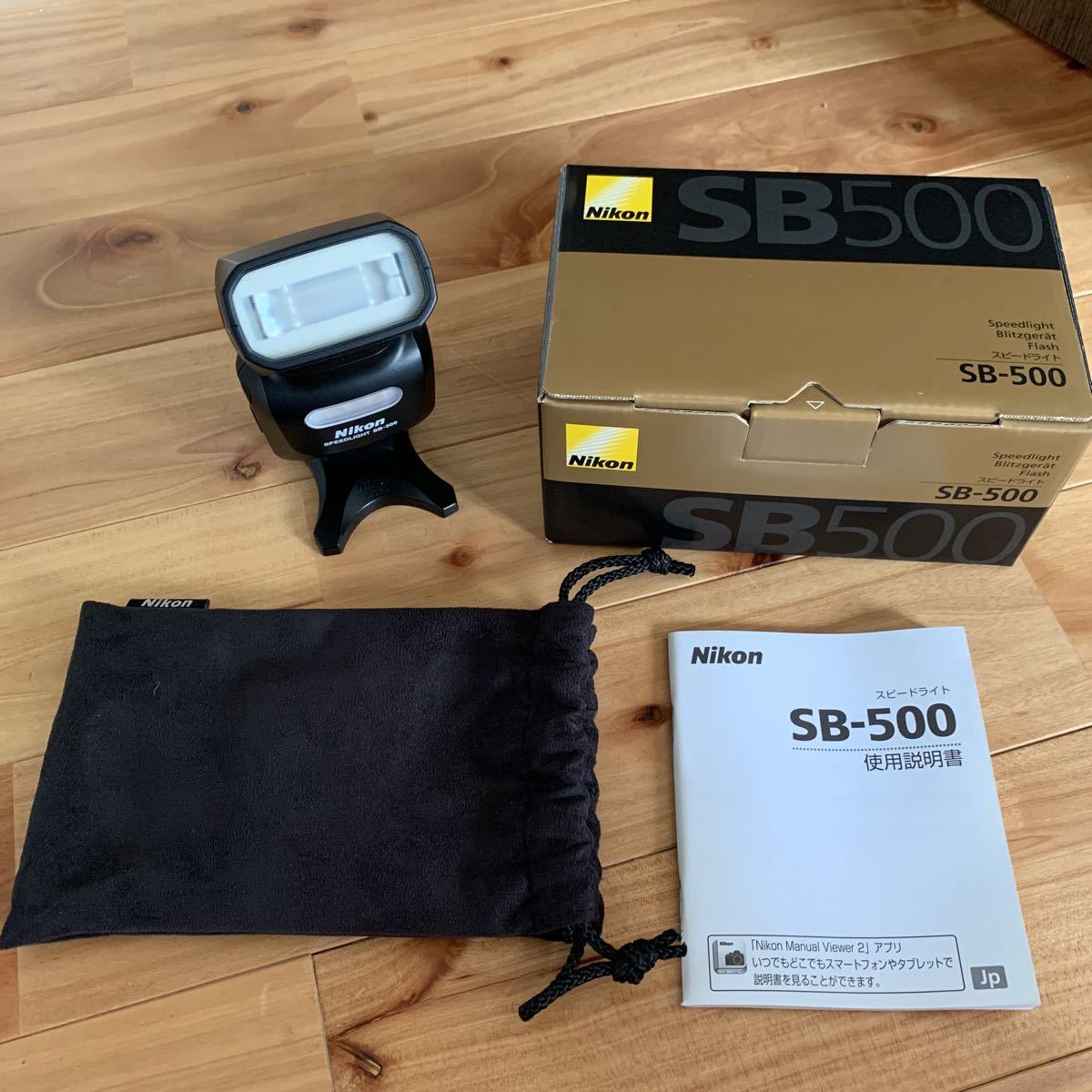 [美品、未使用に近い] スピードライト SB-500 Nikon ニコン ストロボ フラッシュ