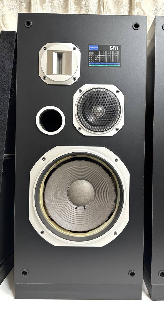 オーディオ機器 Pioneer S-Y77 3wayスピーカー ペアセット