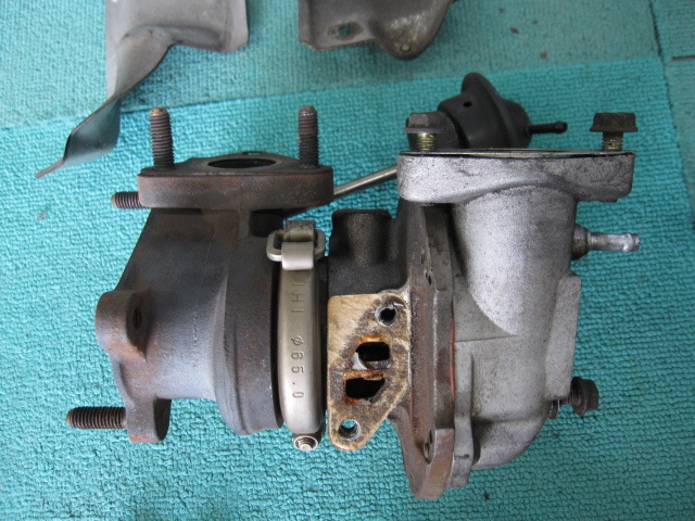 H17 HM2 バモス ターボ 中古リビルトタービン 使用距離：約3000キロ 触媒付 バモス ホンダ HM2 webCG ニュース バモスターボ