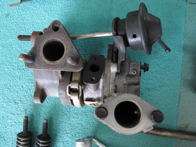 H17 HM2 バモス ターボ 中古リビルトタービン 使用距離：約3000キロ 触媒付 バモス ホンダ HM2 webCG ニュース バモスターボ