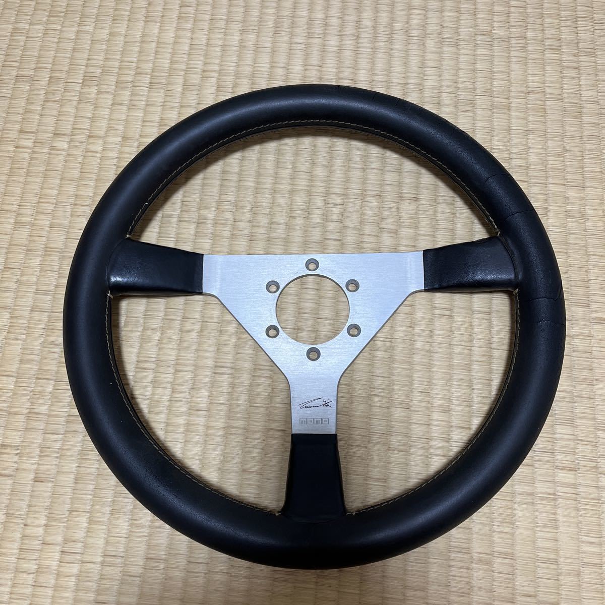 希少 アルテッツァ・デジーノ AD コンビ ステアリング 98年製 良品