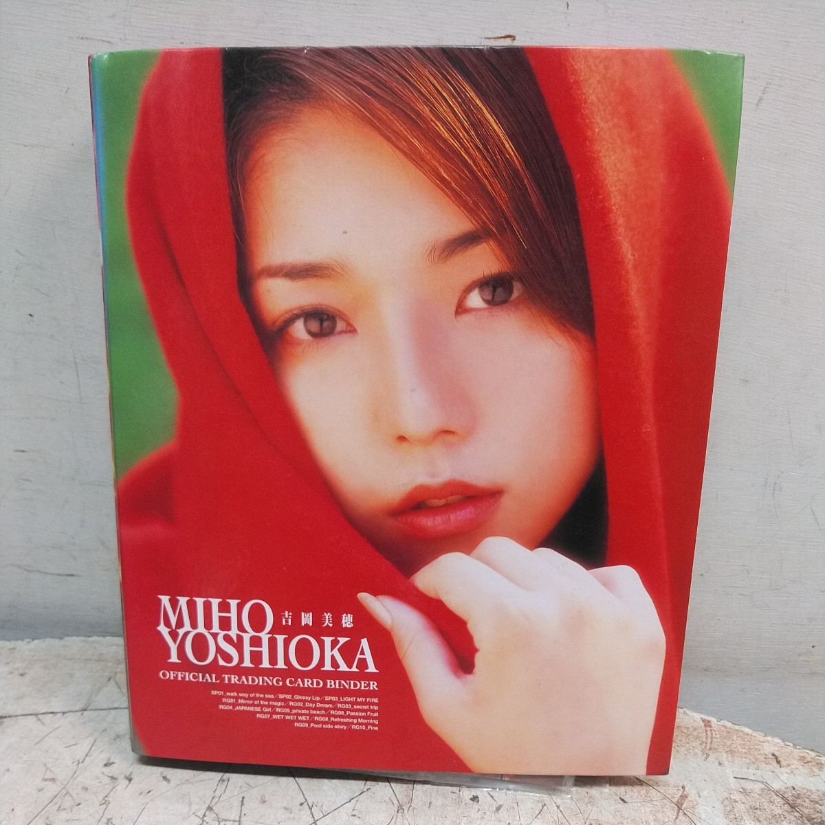 吉岡美穂　オフィシャル　トレーディングカード　バインダー 吉岡美穂オフィシャルトレーディングカード&バインダーセット BOMB【80