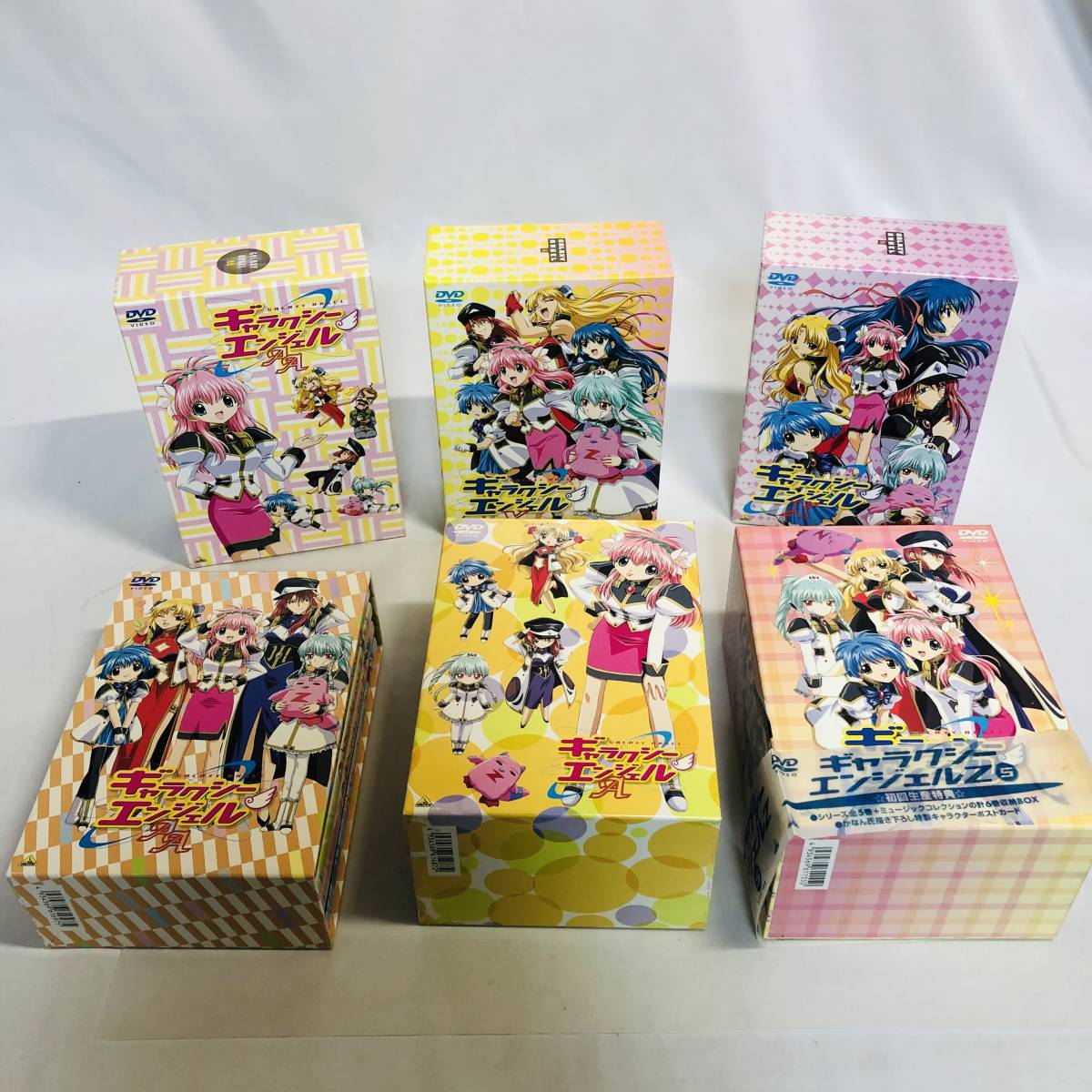 【DVD 6BOXセット】アニメDVD ギャラクシーエンジェルA AA X Z まとめ　