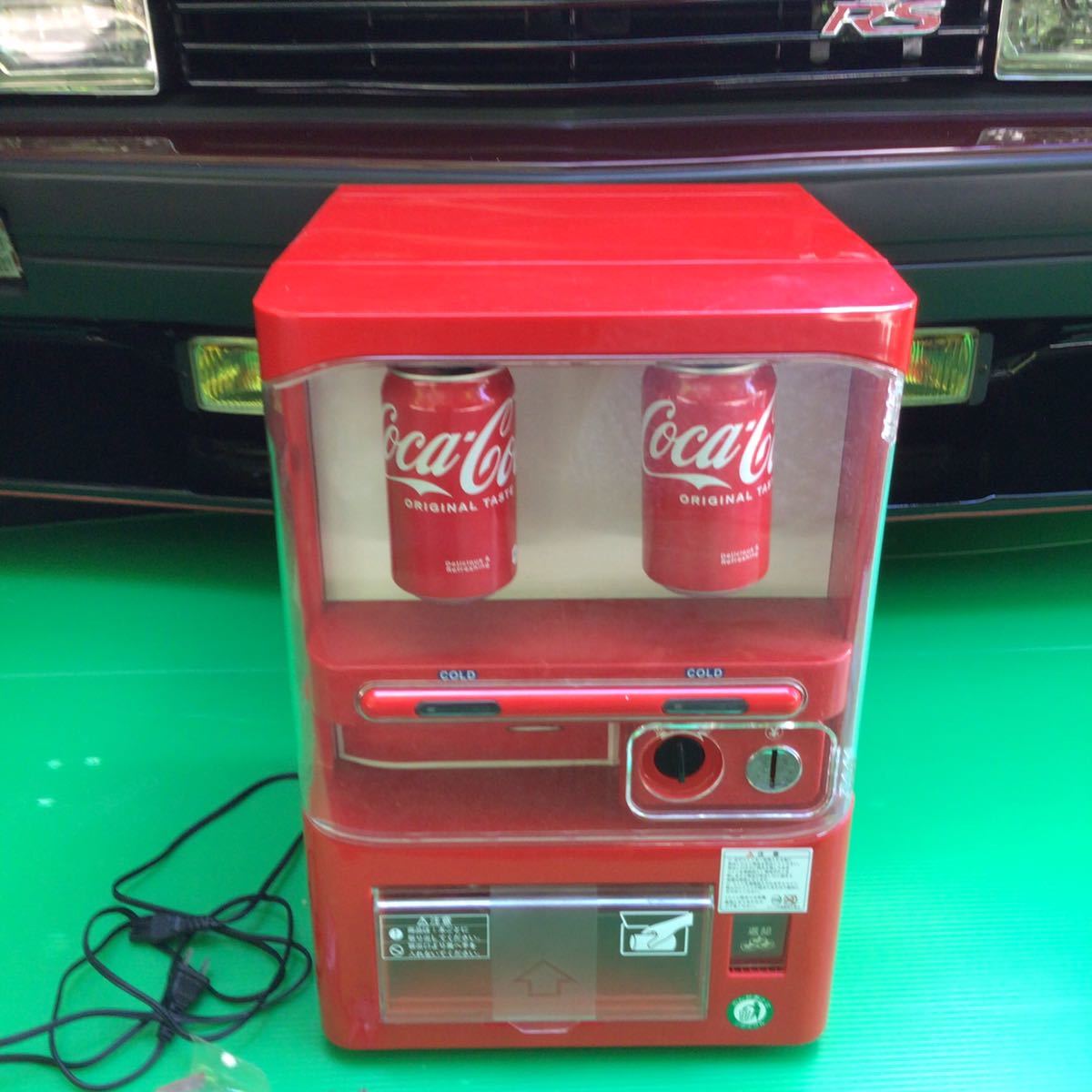 【希少】【美品】自動販売機保冷庫 当時物/コーラ/自動販売機/保冷庫/自販機 /鍵付/可動品/レトロ