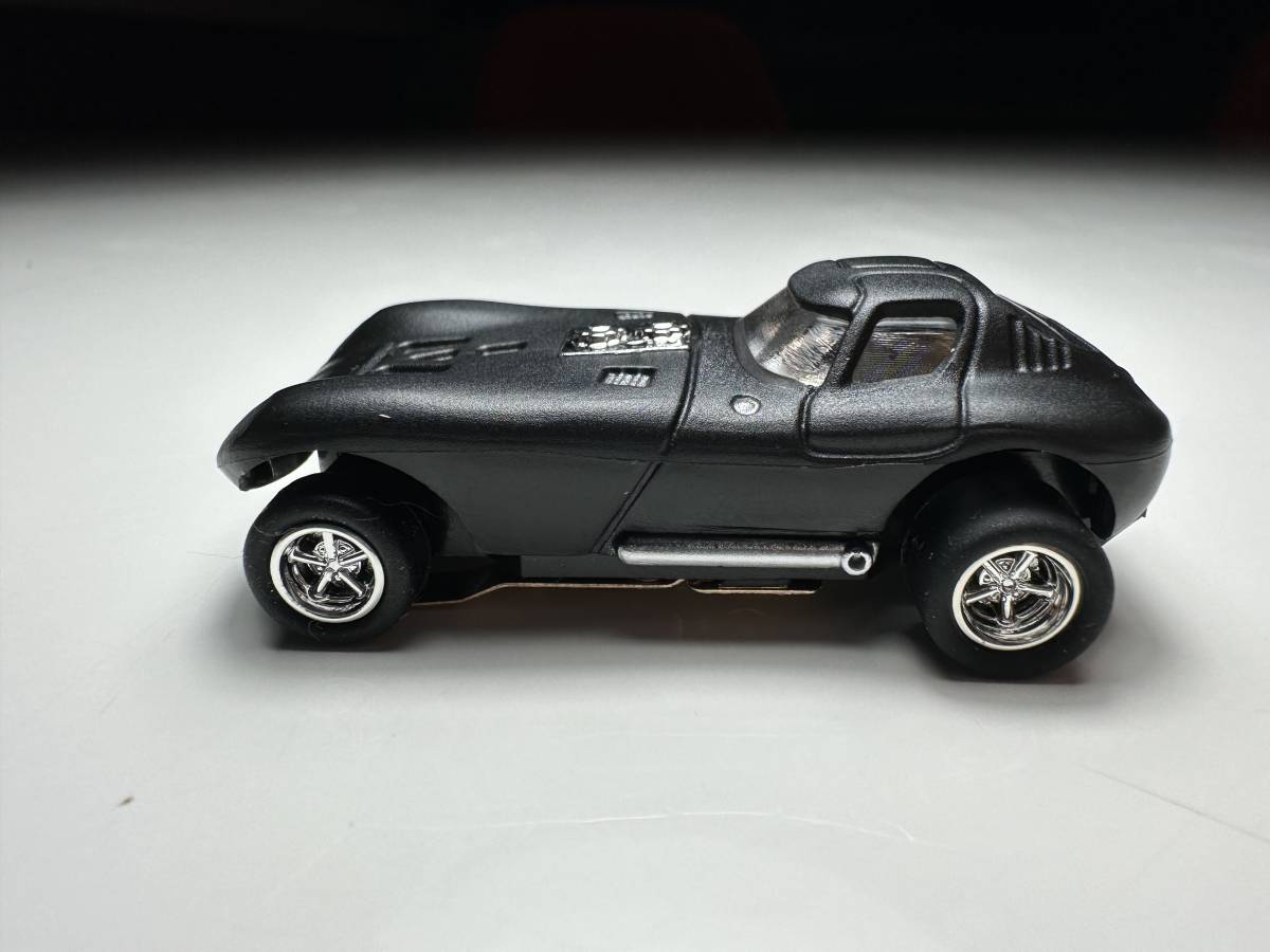 DASH MOTORSPORTS THUNDERJET CHASSIS & BODY コンプリートカー☆1964 Chevy Cheetah（BLACK)☆☆AFX/TYCO/TOMY/HOスロットカー