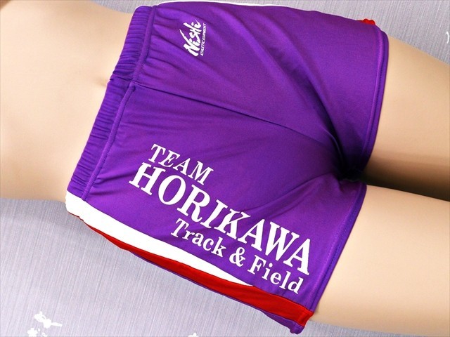 PO3-87E△//ニシ・スポーツ♪陸上部*マーキング入りショートタイツ*XOサイズ※一番安価な送料はゆうパケット210円