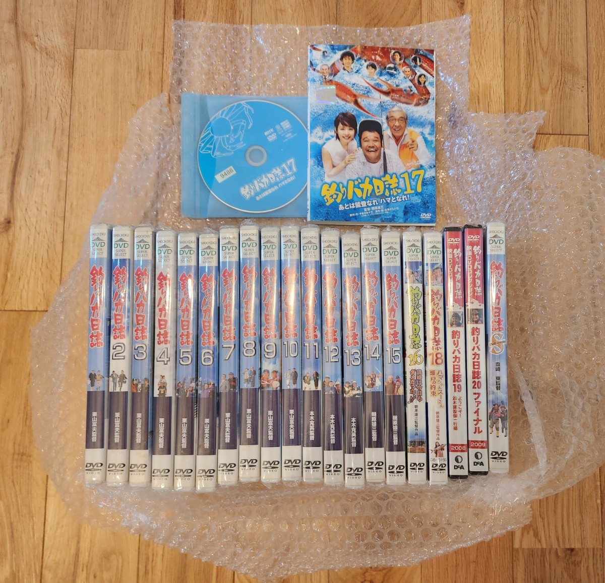 釣りバカ日誌 DVD ２１個セット　送料無料