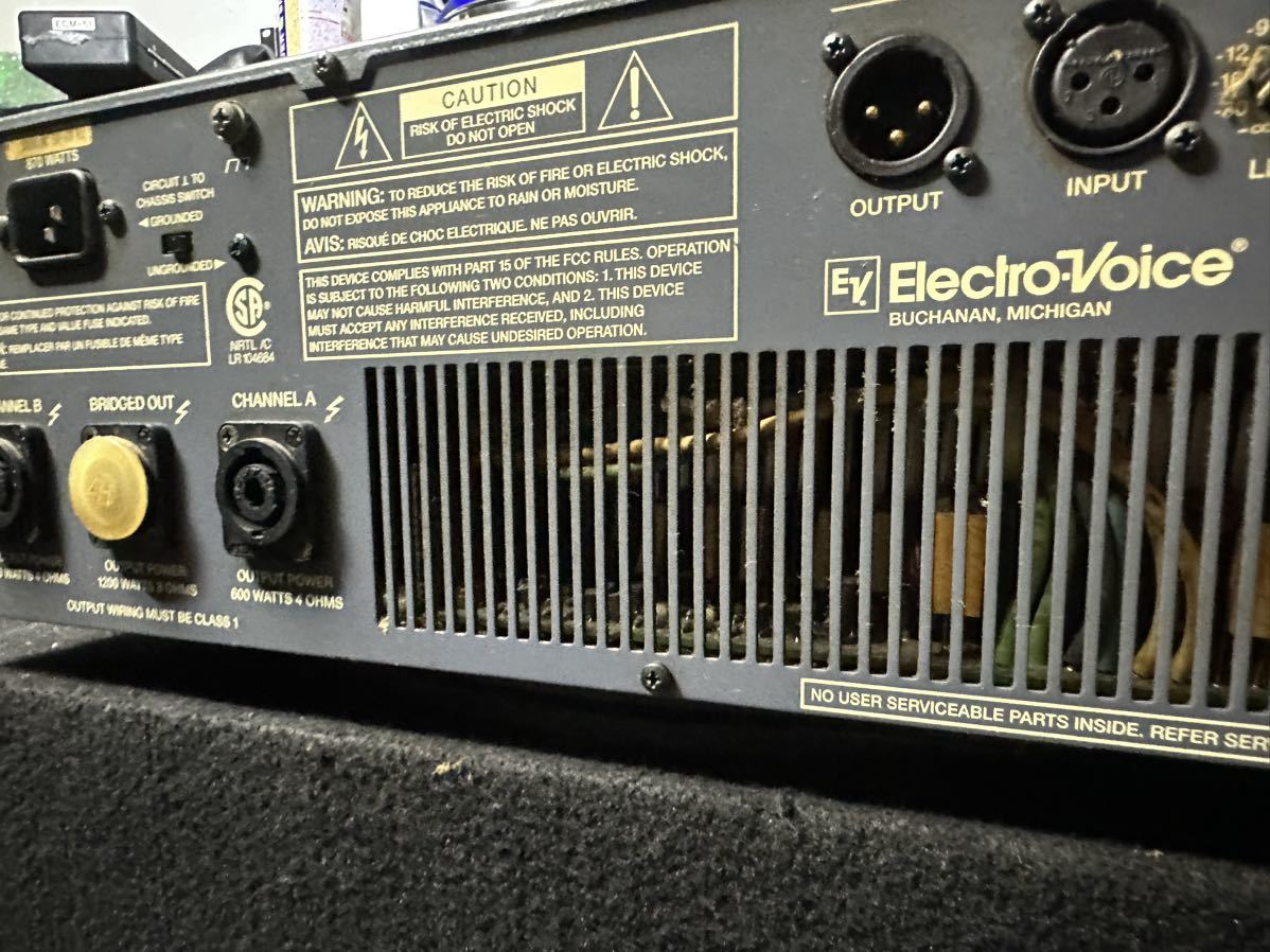 Electro-Voice エレクトロボイス Q66 パワーアンプ 【公式通販】