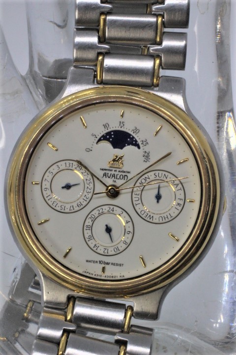 CITIZEN】AVALON ムーンフェイズ マルチファンクション10BAR STAINLESS