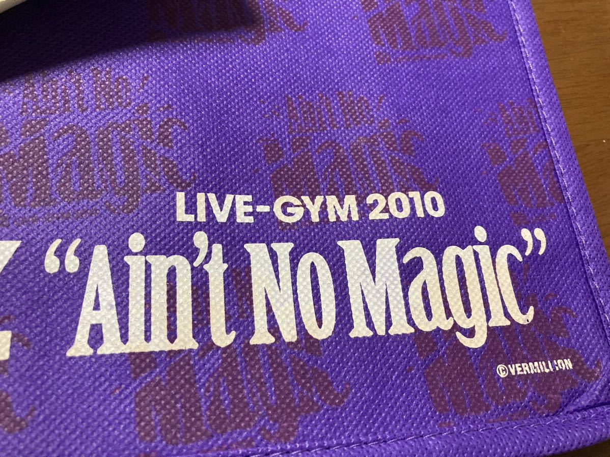B'z ライブグッズ LIVE-GYM 2002 2010 ビニールバッグ ハンドタオル