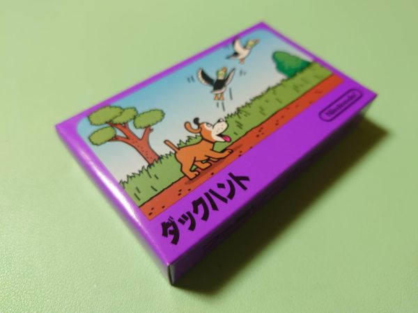 □未開封新品 ファミコン ダックハント 初期小箱版 任天堂 FC 