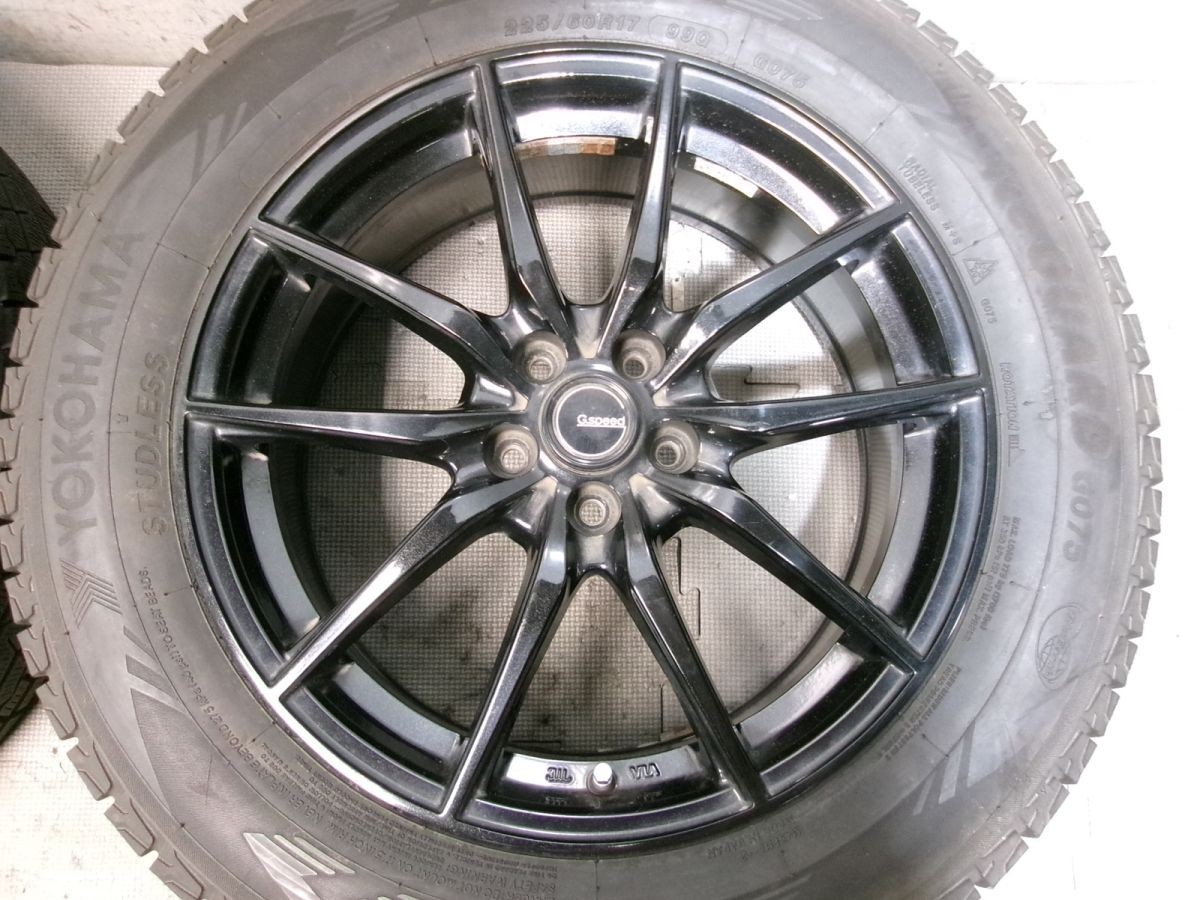 ☆激安!☆G.Speed 17インチホイール 7J+50 5穴 PCD100 スタッドレス 4 
