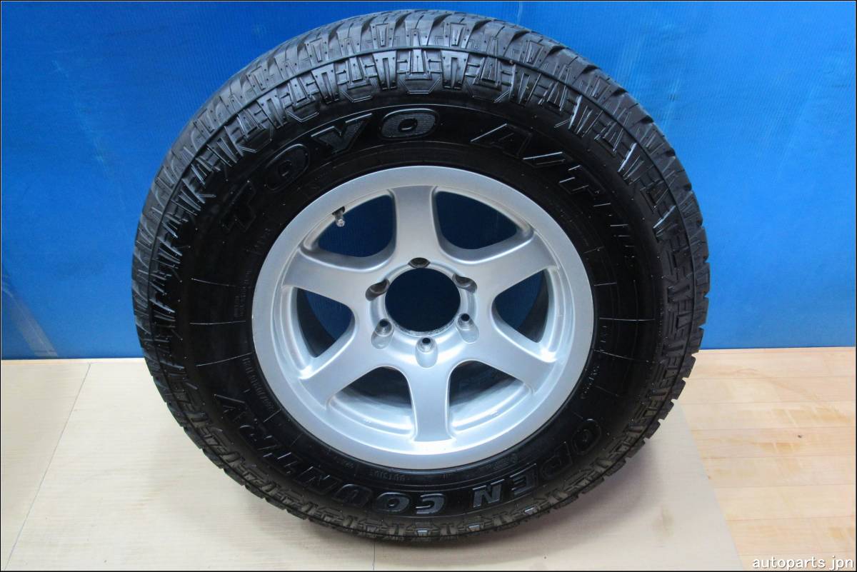 5125トーヨ－ 265/70R16 夏 2022年 タイヤ社外 16×8J・OFF +0・穴 6  