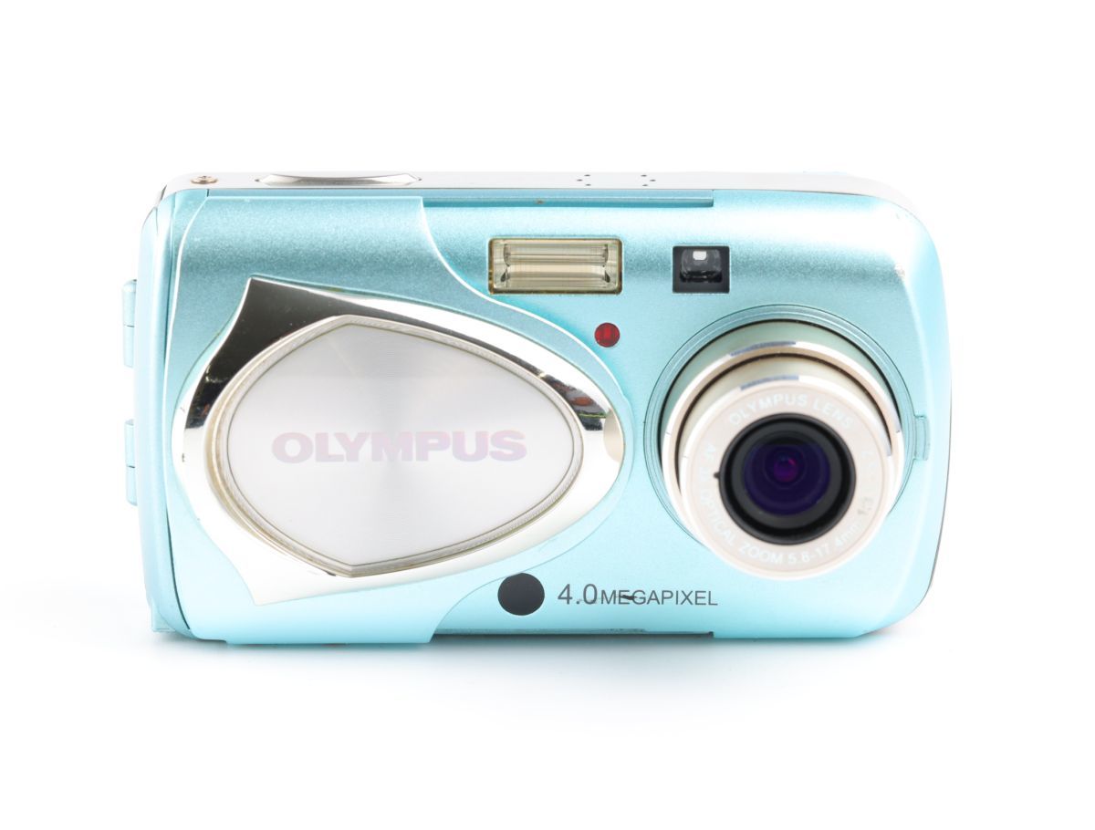 00767cmrk OLYMPUS μ-30 DIGITAL アイスブルー コンパクトデジタルカメラ Olympus Digital Camera Reviews C-3000 C3030