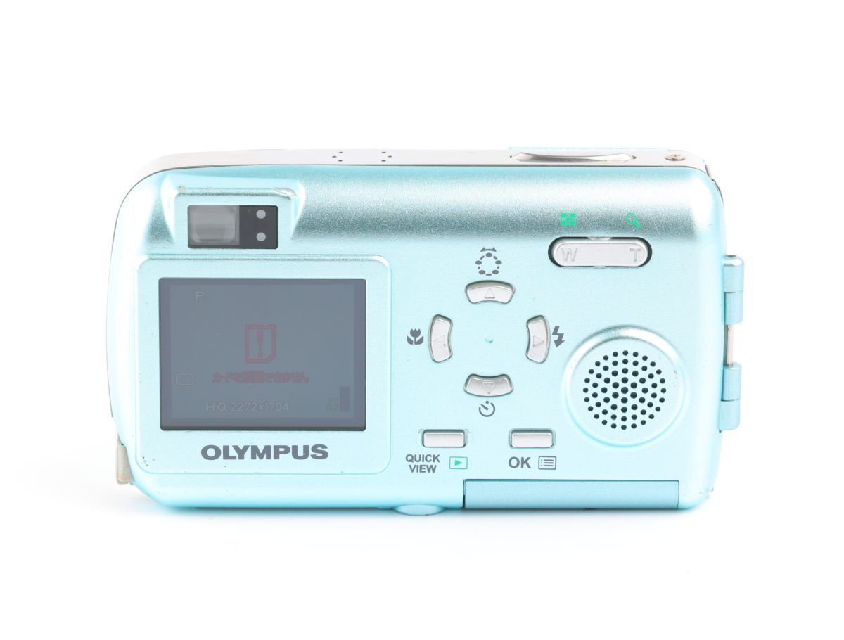 00767cmrk OLYMPUS μ-30 DIGITAL アイスブルー コンパクトデジタルカメラ Olympus Digital Camera Reviews C-3000 C3030