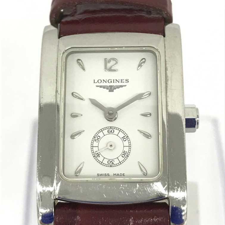 【BFBB0011】LONGINES ロンジン 時計 L5.155.4 29647611 不動 リューズ操作◯ ベルト社外品