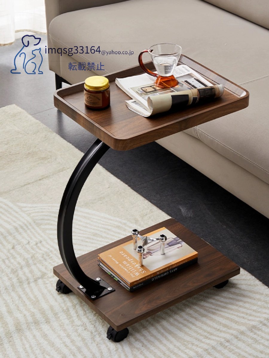 贅沢オリジナル高級長方形サイドテーブル別荘ナイトテーブルリビング北欧木製 コーヒーテーブル