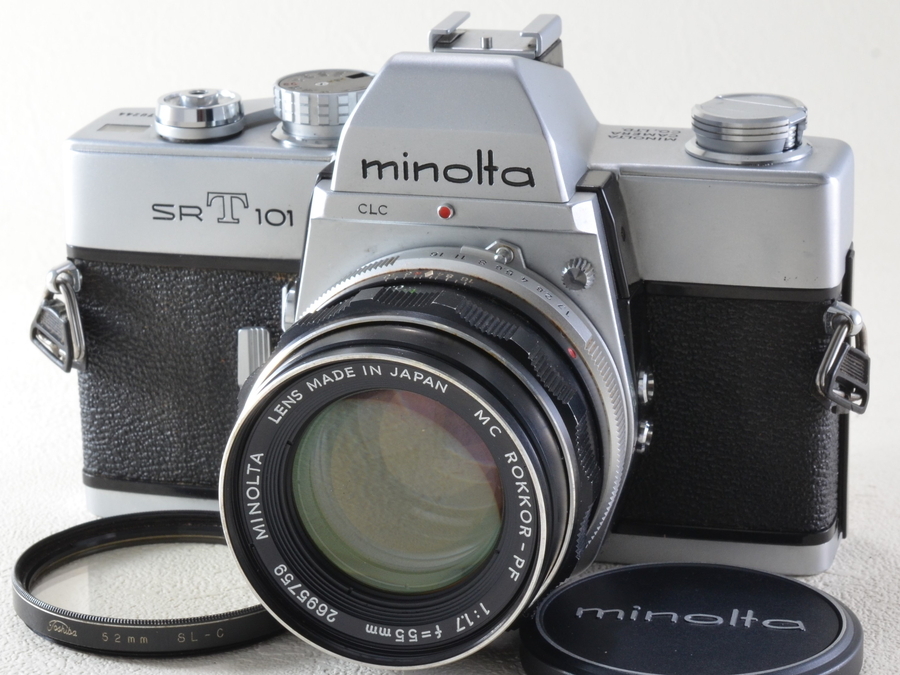 MINOLTA SRT101 ⁄ ミノルタ 中古(ミノルタ) SRT101+MC55⁄1.7｜ナニワ