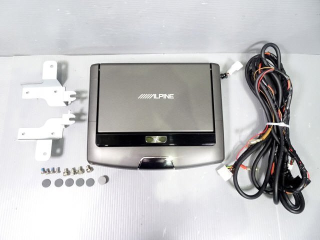 ノア DBA-ZRR80W リアモニター アルパイン TMX-RM3005B 10.1インチ 社外品 テスト済 1kurudepa//