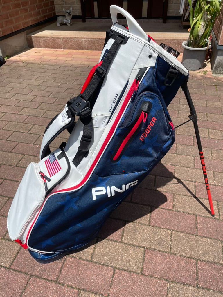 定価30，800円 PING ピン スタンド式 USA 9インチ 5分割 多機能 軽量