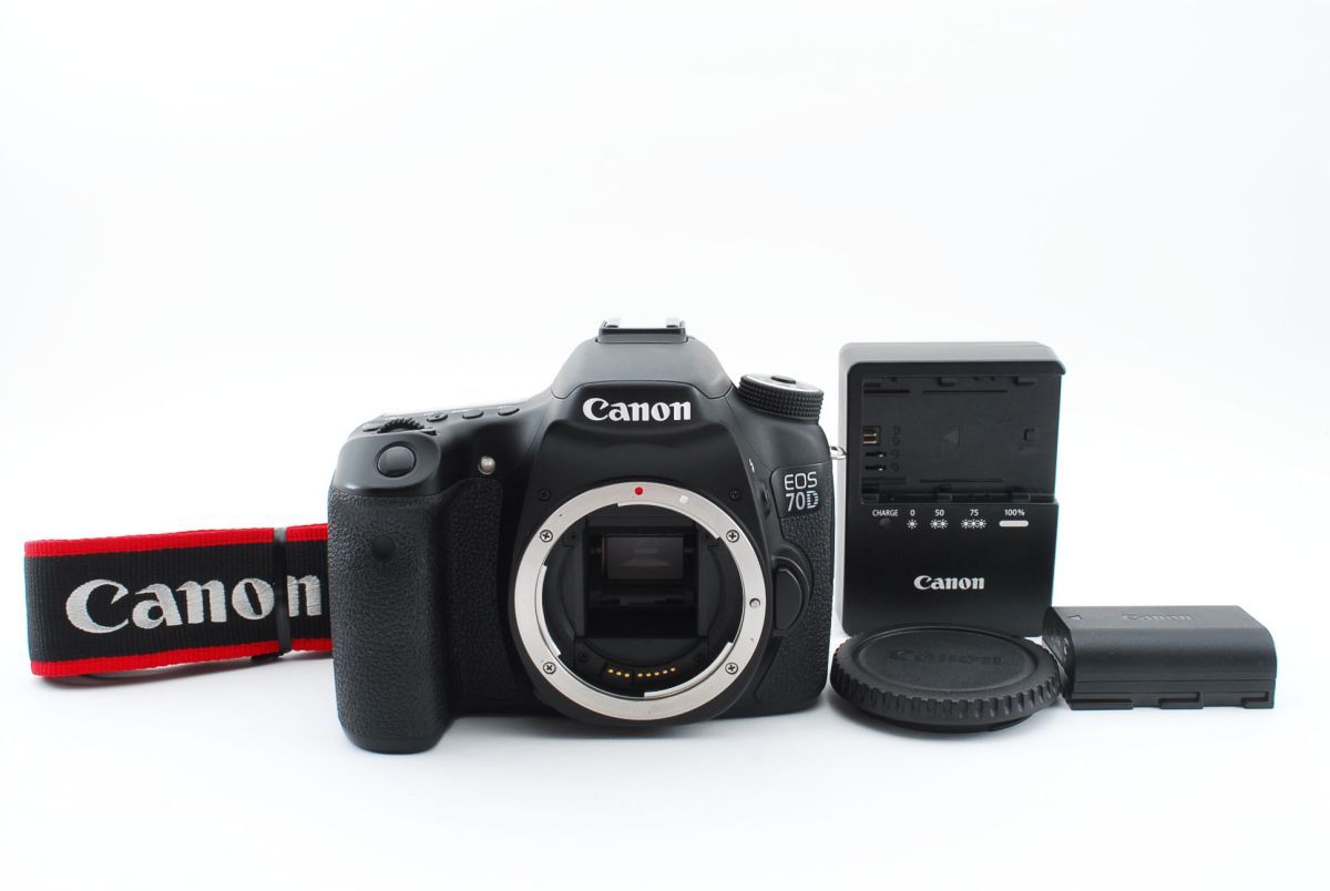 極上完動美品 Canon EOS 70D wi-fi搭載！動作確認済み EOS 70D -