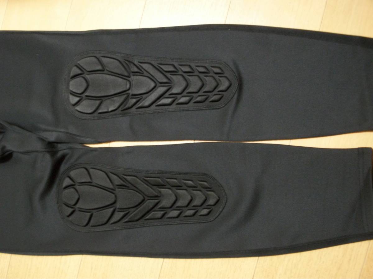 ストレッチタイツ　１ｍｍ　３Dヒザパット付　LL