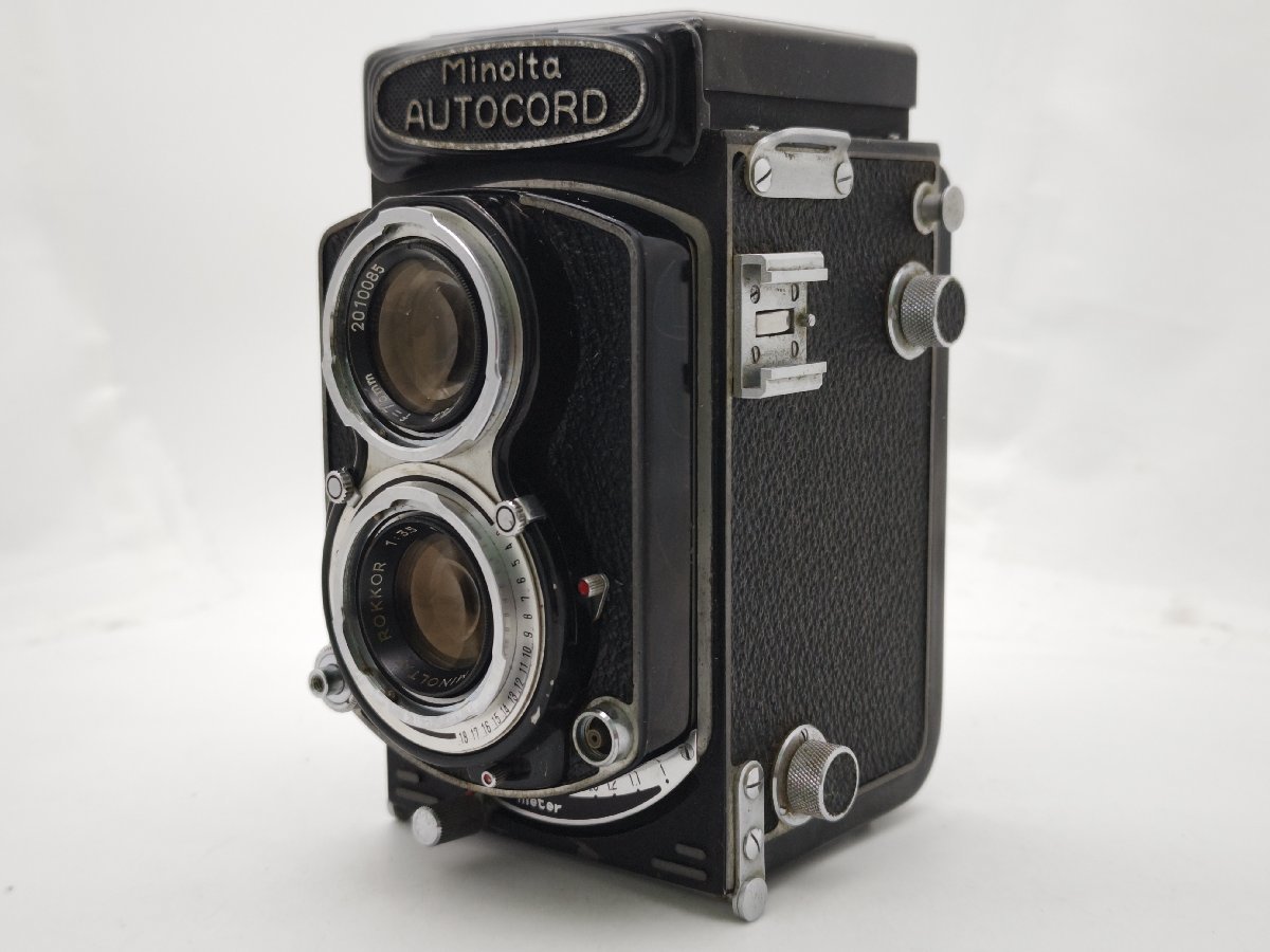 MINOLTA AUTOCORD ROKKOR 75mm F3.5 ミノルタ オートコード