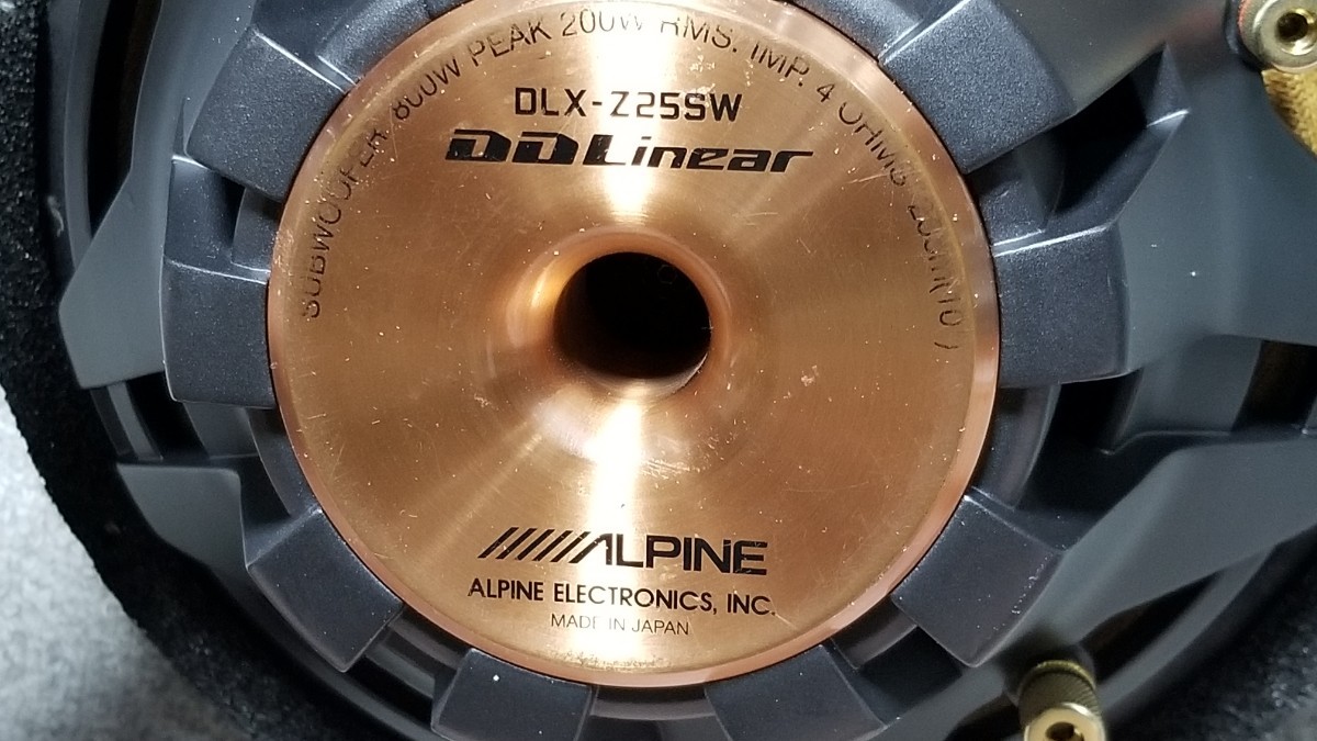 アルパイン DDLinear DLX-Z25SW 【公式通販】