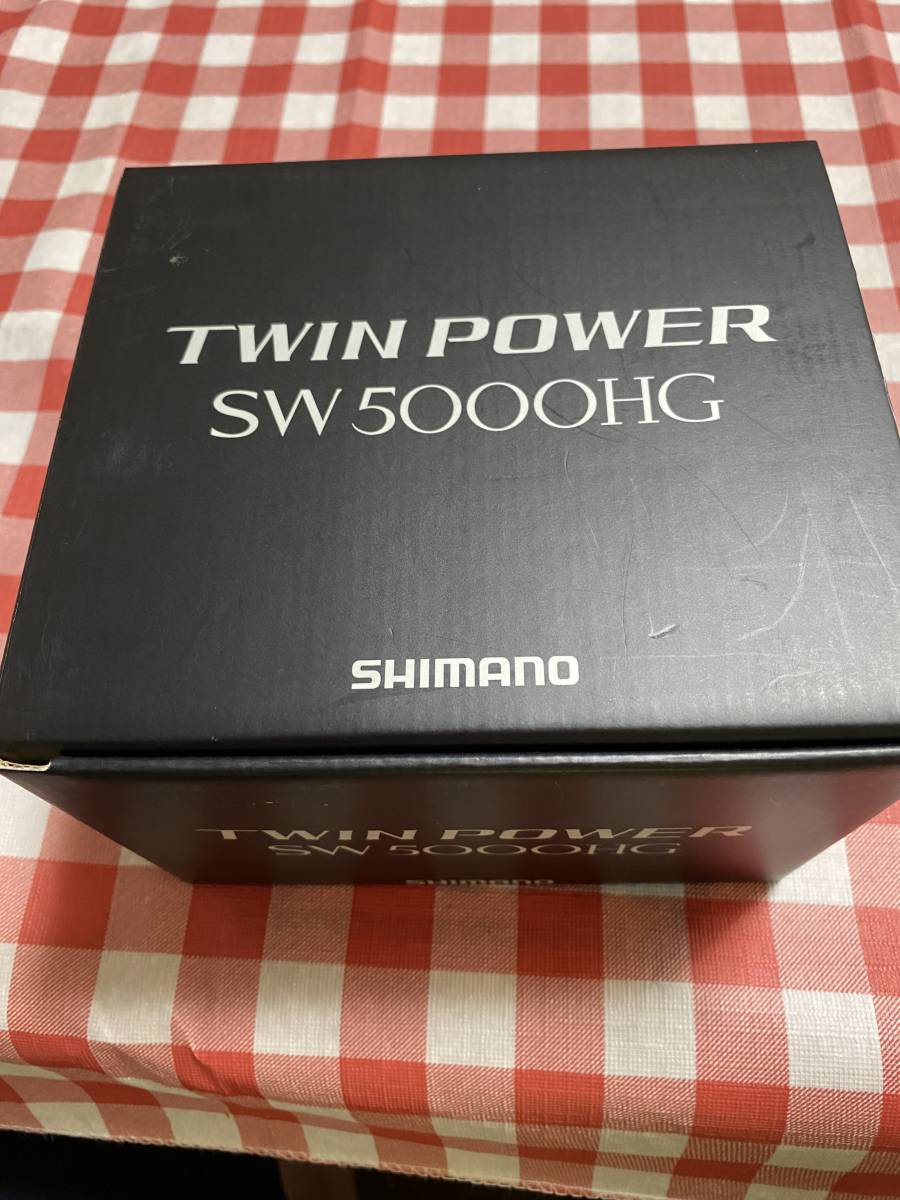 シマノ ツインパワー TWIN POWER SW 5000HG 未使用 PEライン付き 3号