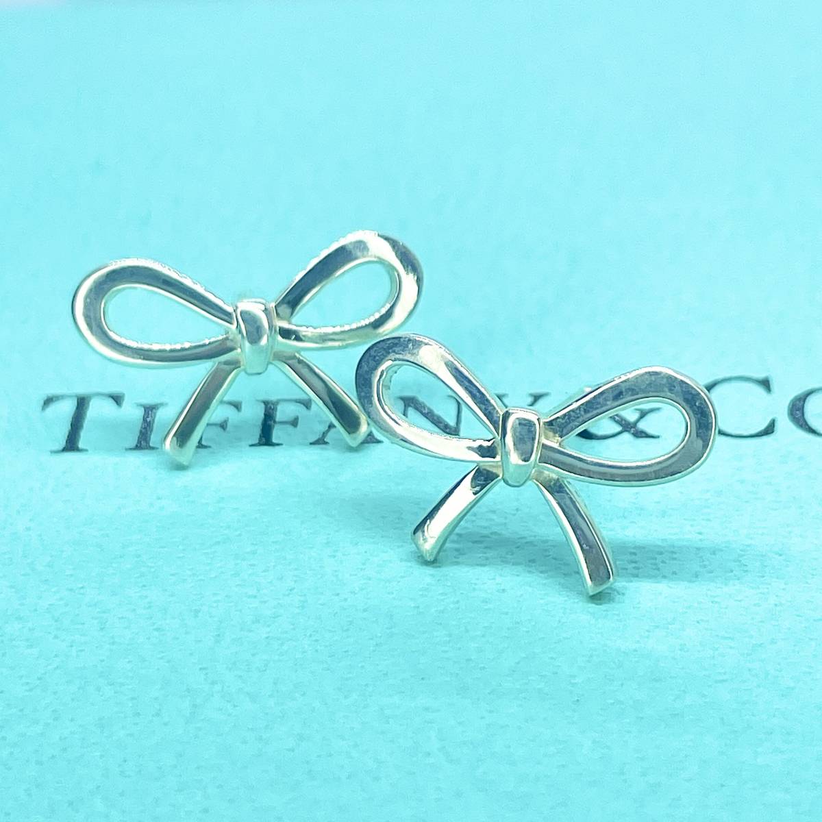 ティファニー ピアス ティファニー リボン ボウ ピアス Tiffany