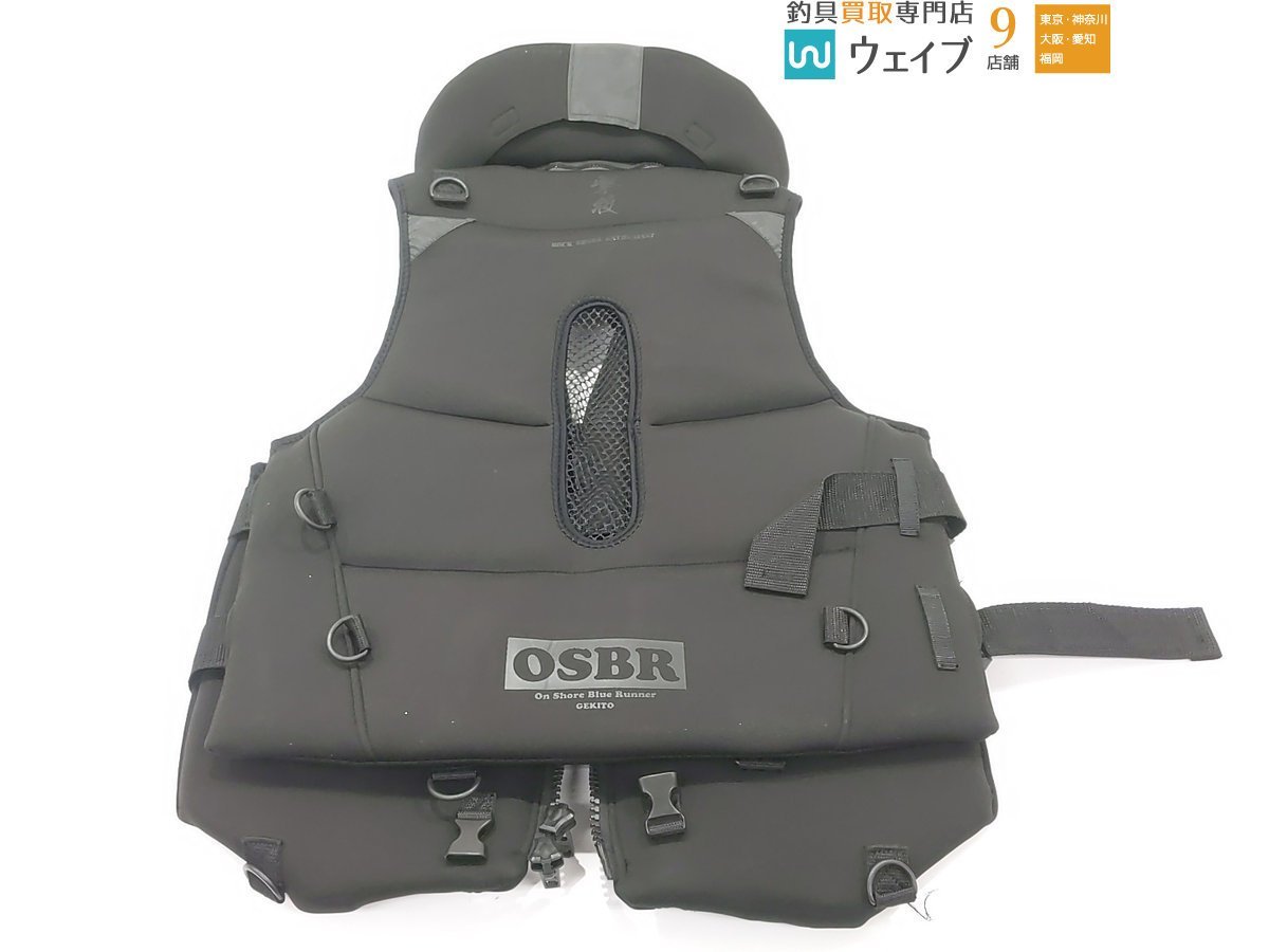 試着のみ オーナー(OWNER) 撃投ボディプロテクター2 Fishing Outdoor