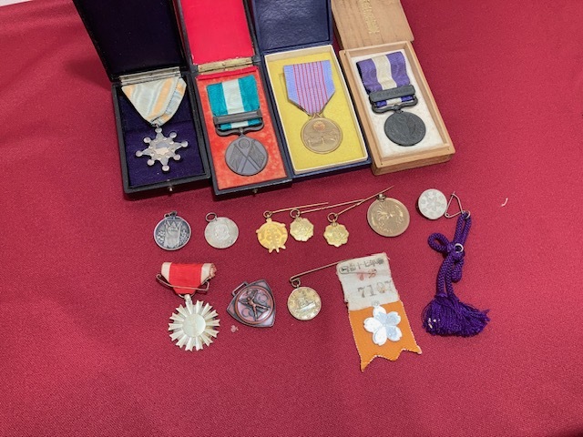 18990 おまとめ出品 勲章 記章 勲八等瑞宝章 従軍記章等 大日本帝国