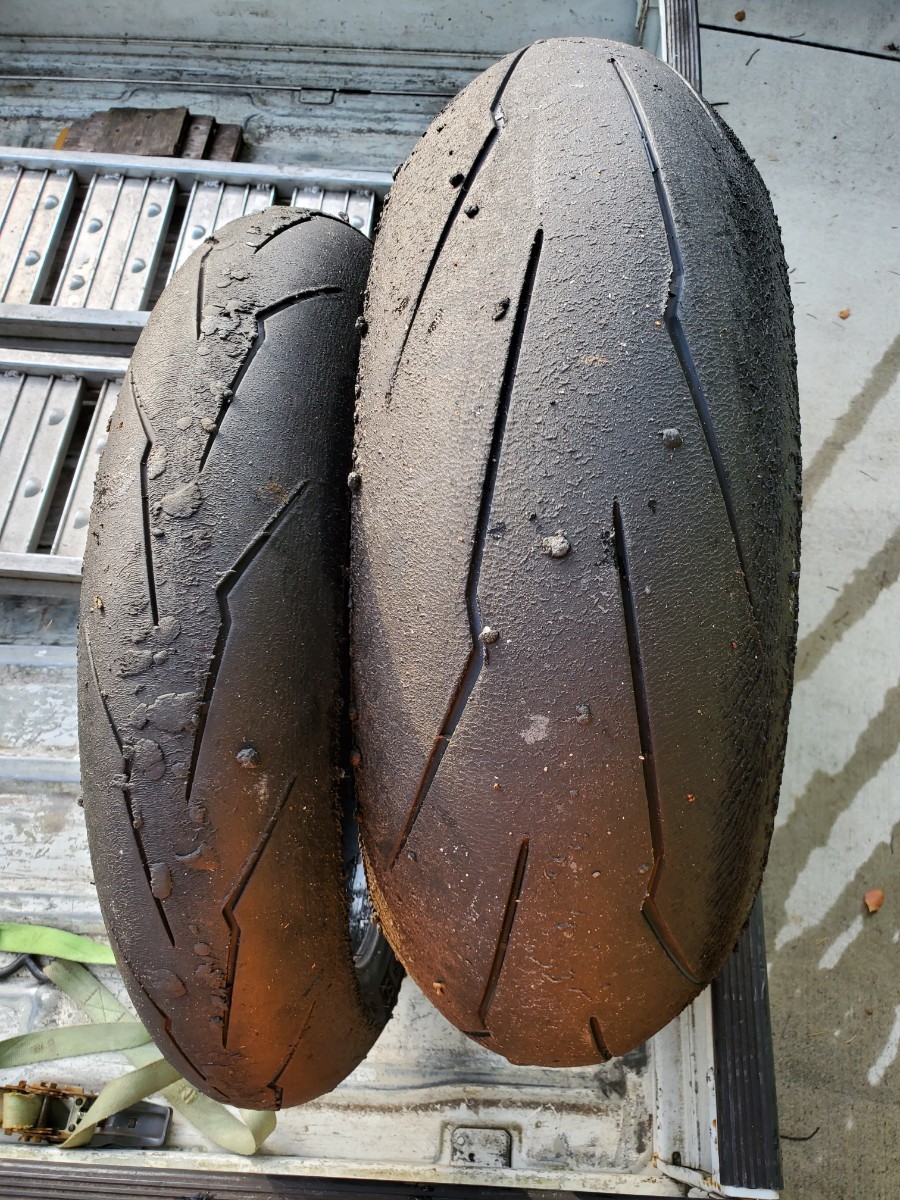 SEKAIMEN - バリ山 前後ピレリ ディアブロ スーパーコルサ SC1 前後