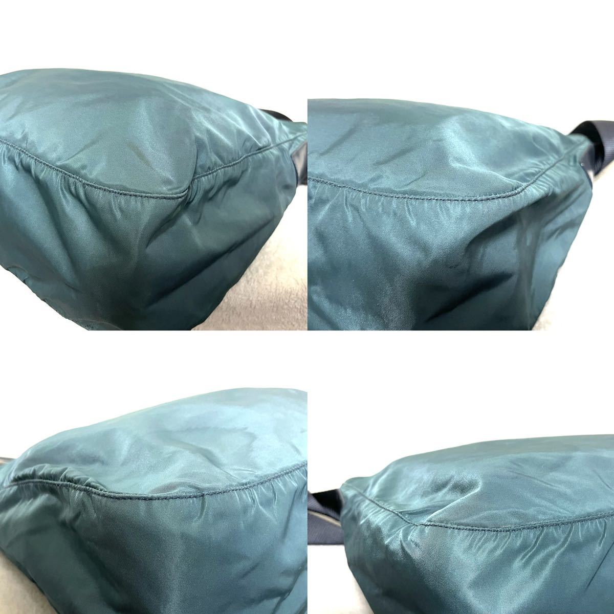 美品 希少 PRADA プラダ プラダナイロン テスート ショルダーバッグ 斜 