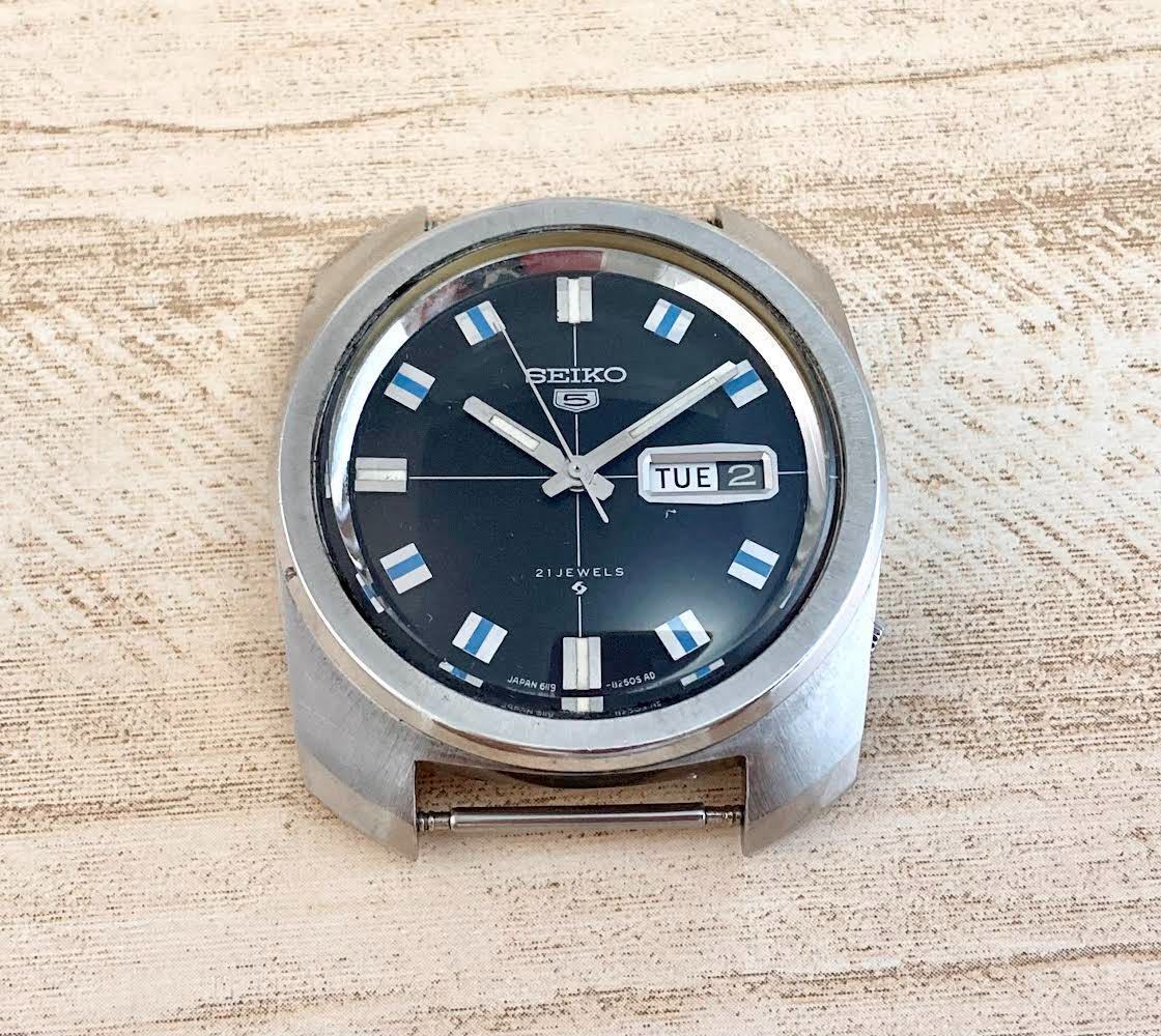 セイコー ファイブ Seiko 5 6119-8220 自動巻き 21 jewels 1968年 昭和 
