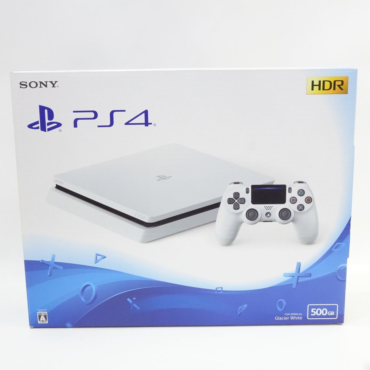SONY PS4 本体 CUH-2200A グレイシャー・ホワイト