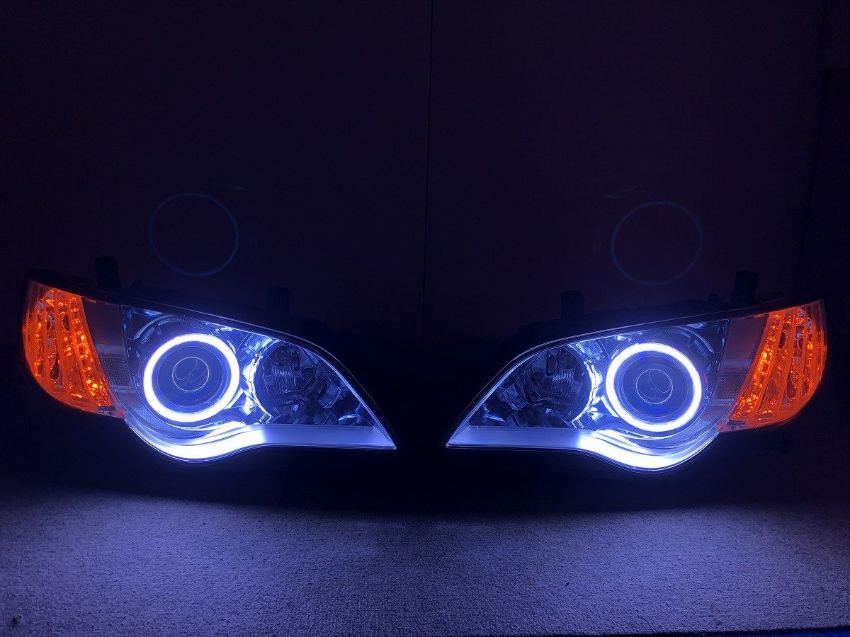 スバル BP5 BL5 レガシィ 前期 ヘッドライト 左右セット HID 200522109 