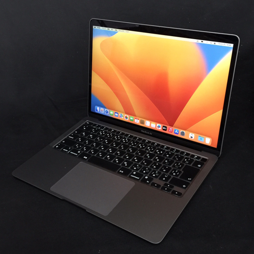 1円 Apple MacBookAir 13インチ 256GB スペースグレイ MGN63J/A ノート